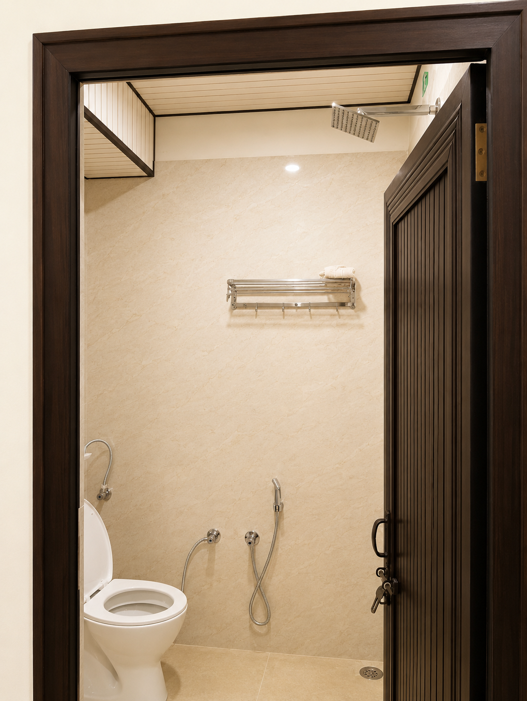 Hotel room at Shri Ram Janki Atithi Nivas Varanasi